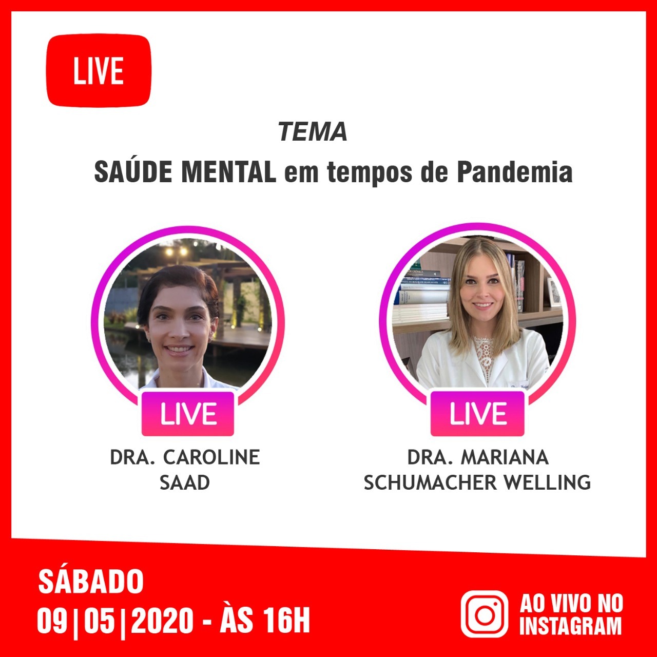 Saúde Mental em tempos de Pandemia